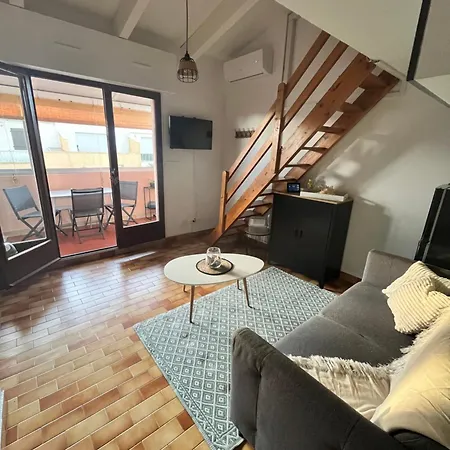 Apartament Cap D'agde 1 Chambre, 1 Mezzanine, Parking Et Piscine Agde